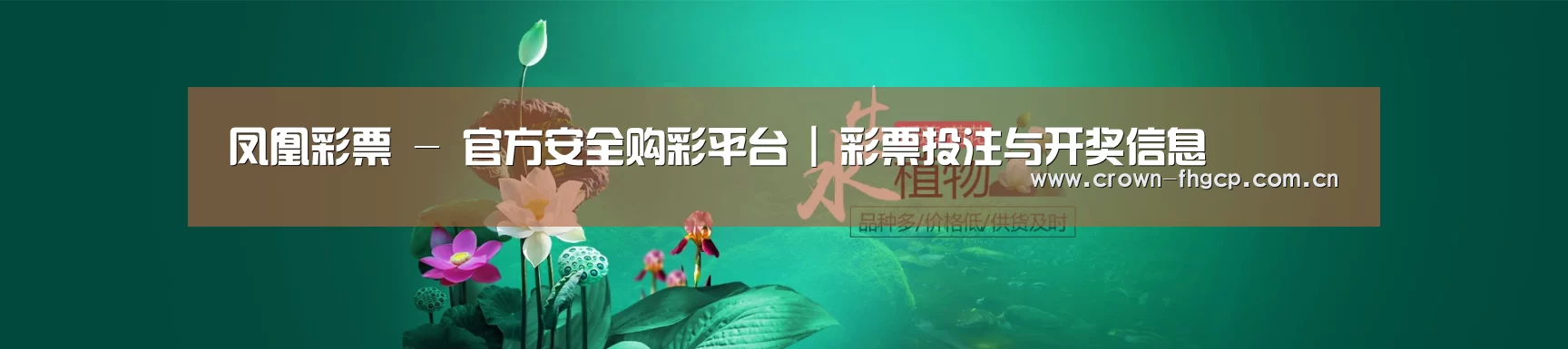 鲜花水草花卉网站模板