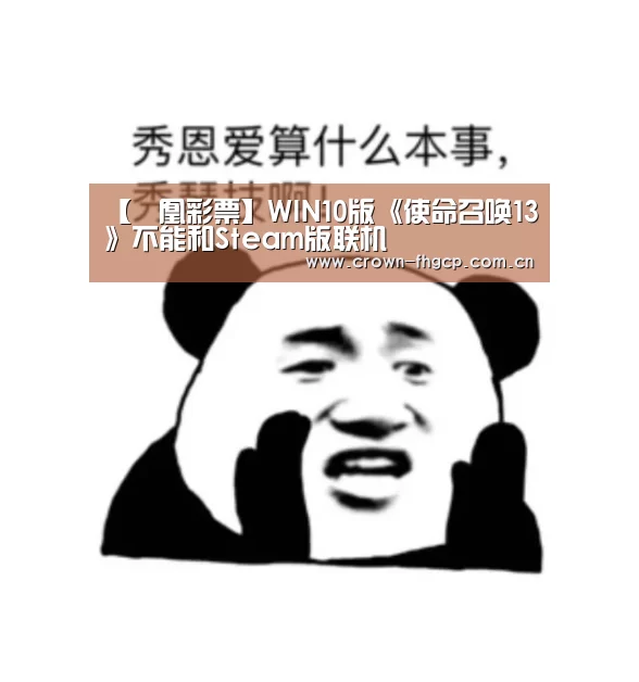 【鳯凰彩票】WIN10版《使命召唤13》不能和Steam版联机(图4) 鳯凰彩票